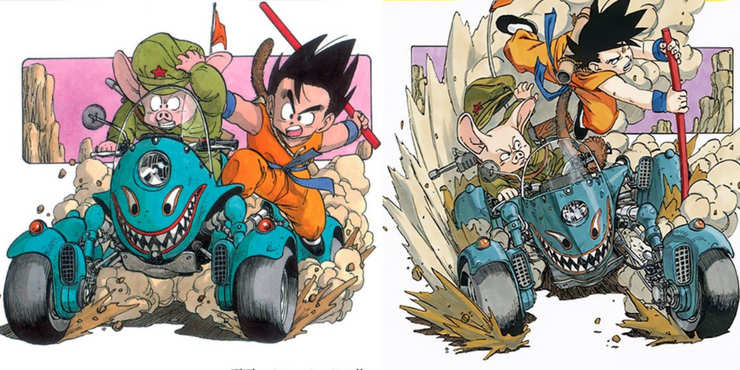 Naruto Creator Redefines Dragon Balls Goku in Stunning New Cover